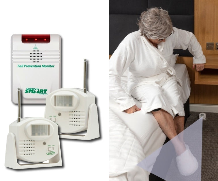 Double Wireless Motion Sensor Package - (MONITOR BOTH SIDES OF THE BED ...