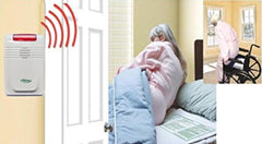 WIRELESS BED EXIT ALARM WITH BED & CHAIR PADS (complete package).......The alarm is with the Carer, Not the Patient!