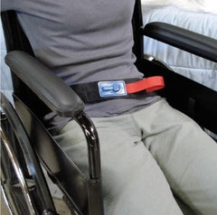 QUICK RELEASE SEAT BELT WITH HOOK AND LOOP